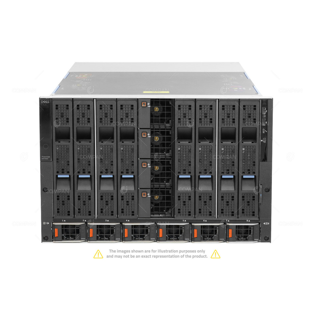 Dell MX7000 4x MX740C 6NVME 8x Gold 6154 3TB RAM 8x 240GB 2x CoreModule GPU